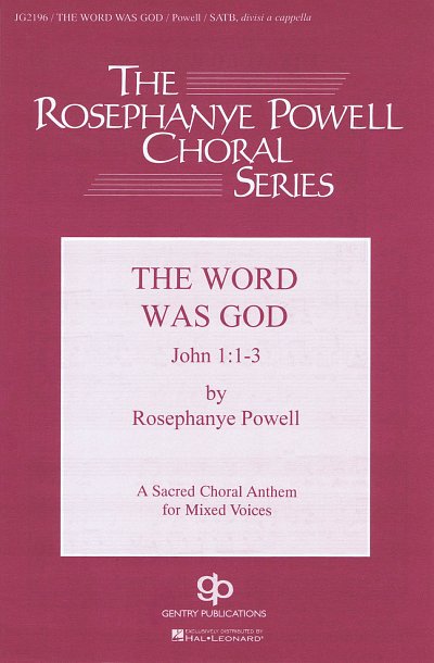 R. Powell: The Word Was God, GchKlav (Chpa)