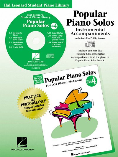 Popular Piano Solos Level 4 CD