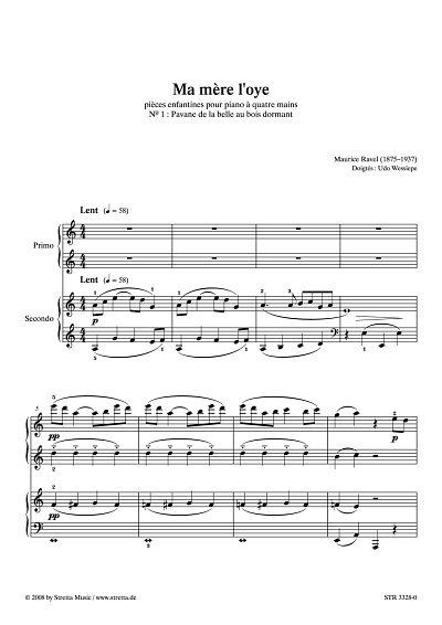 DL: M. Ravel: Pavane de la belle au bois dormant aus 