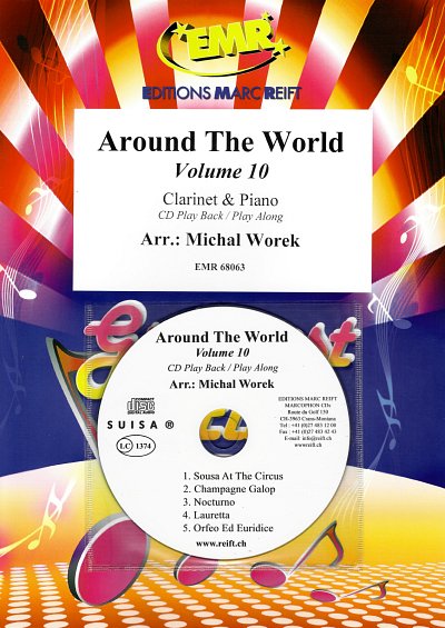 M. Worek: Around The World Volume 10, KlarKlv (+CD)