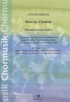 Berger Guenter: Hoert Zu Christen - Dramma Sacro Per Musica