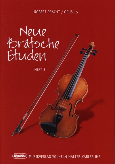 R. Pracht: Neue Bratsche-Etüden 3 op. 15, Va