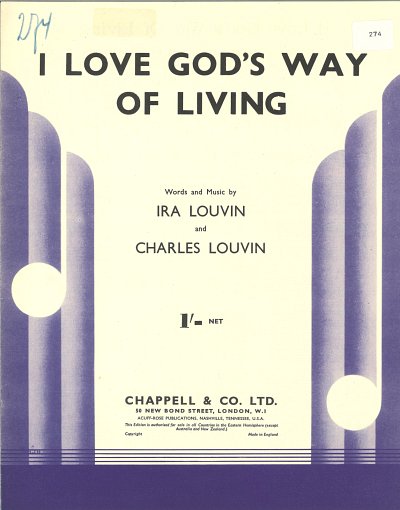 DL: I.L.C. Louvin: I Love God's Way Of Living, GesKlavGit