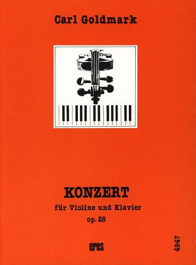 C. Goldmark: Violinkonzert op. 28, VlKlav (KlavpaSt)