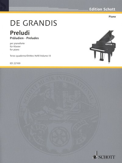 R. de Grandis: Preludi Band 3, Klav