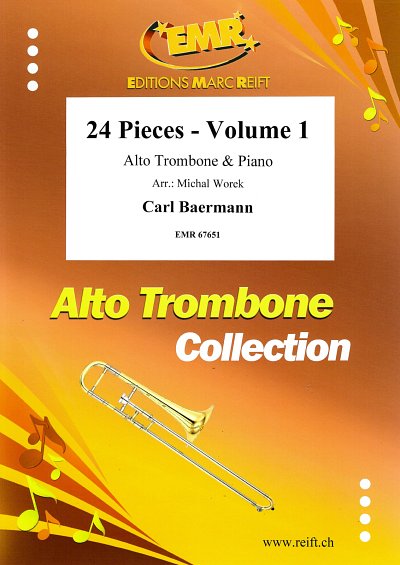 C. Baermann: 24 Pieces - Volume 1, AltposKlav