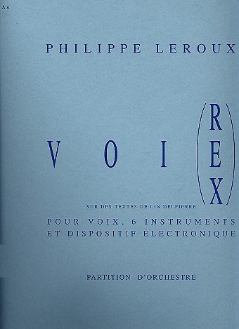 P. Leroux: Voie Rex