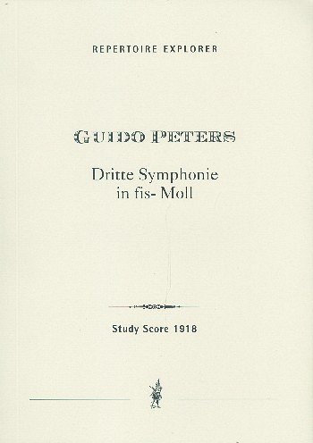 G. Peters: Sinfonie Nr. 3 fis-Moll , Sinfo (Stp)