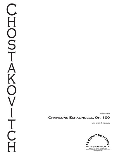 D. Sjostakovitsj: Chansons Espagnoles Op.100