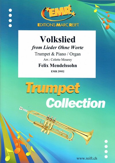 DL: F. Mendelssohn Barth: Volkslied, TrpKlv/Org