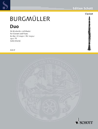 DL: Burgmüller, N.: Duo Es-Dur, KlarKlv