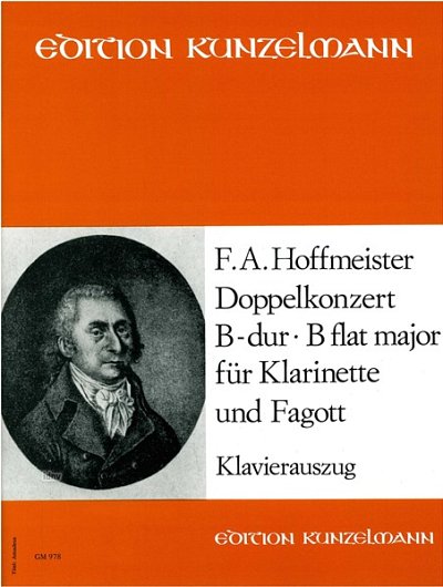 F.A. Hoffmeister et al.: Doppelkonzert für Klarinette und Fagott B-Dur