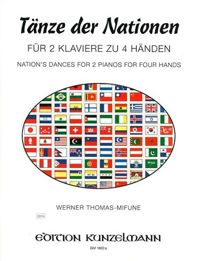 W. Thomas-Mifune y otros.: Tänze der Nationen für 2 Klaviere zu 4 Händen