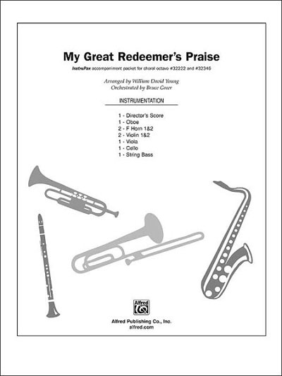 My Great Redeemer's Praise, Ch (Stsatz)