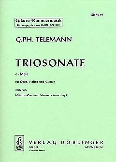 G.P. Telemann: Triosonate E-Moll