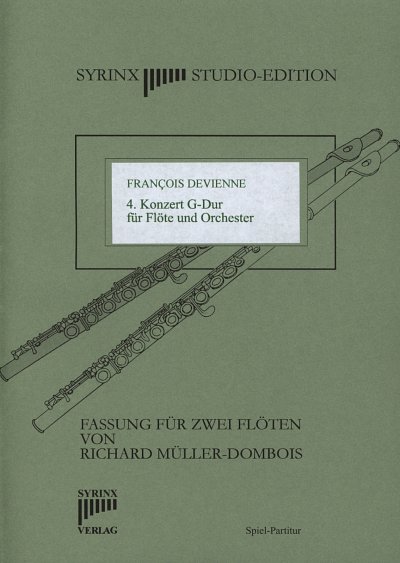 F. Devienne: Konzert 4 G-Dur - Fl Orch Studio Edition
