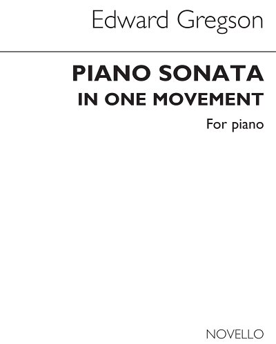 E. Gregson: Piano Sonata, Klav