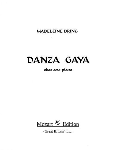 M. Dring: Danza Gaya, ObKlav (KlavpaSt)