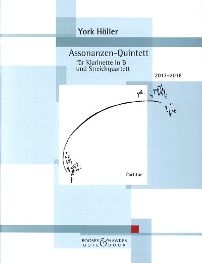 Y. Höller: Assonanzen-Quintett, Klar2VlVaVc (Part.)