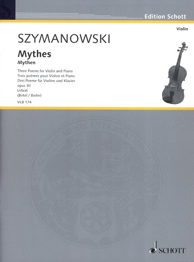 K. Szymanowski: Mythes op. 30, VlKlav (KlavpaSt)