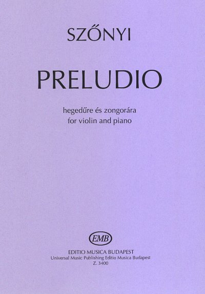 E. Szőnyi: Preludio