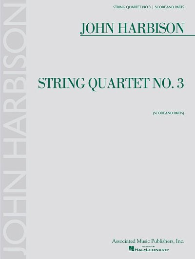 J. Harbison: String Quartet No. 3, 2VlVaVc (Pa+St)