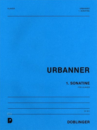 E. Urbanner: 1. Sonatine (1956)