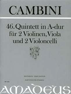 G. Cambini: Quintett 46 A-Dur