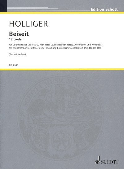 H. Holliger: Beiseit, GesCtKlKbAkk (Part.)