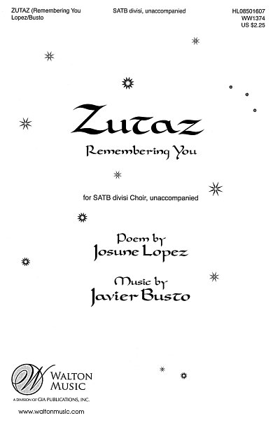 Busto, J.: Zutaz (Remembering you), GchKlav (Chpa)