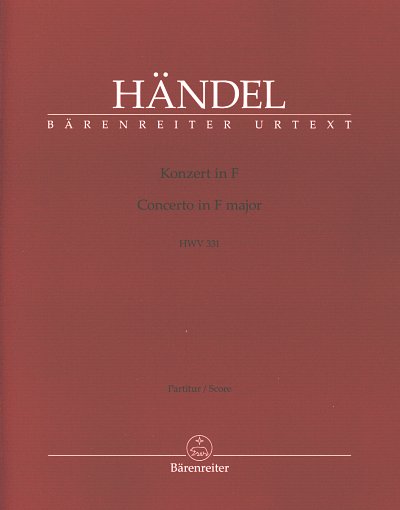 G.F. Händel: Konzert F-Dur HWV 331, Barorch (Part)