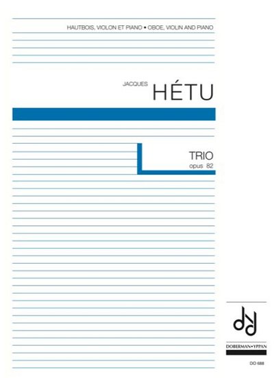 Trio pour hautbois, violon et piano opus 82 (Pa+St)
