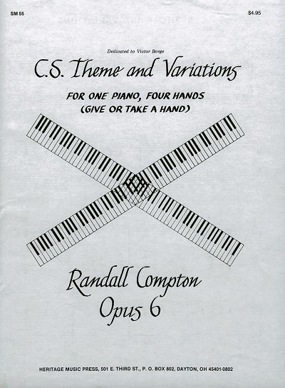 R. Compton: C.S. Theme and Variations op. 6, Klav4m (Sppa)