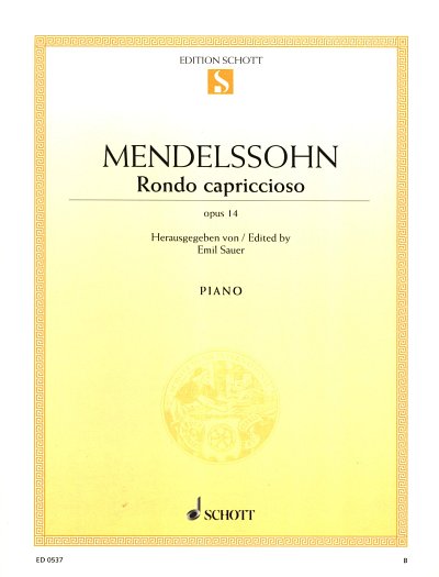 F. Mendelssohn Barth: Rondo capriccioso op. 14 , Klav