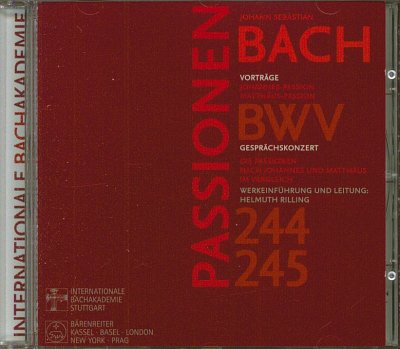 Bach, Johann Sebastian. Passionen nach Johannes und Matthäus