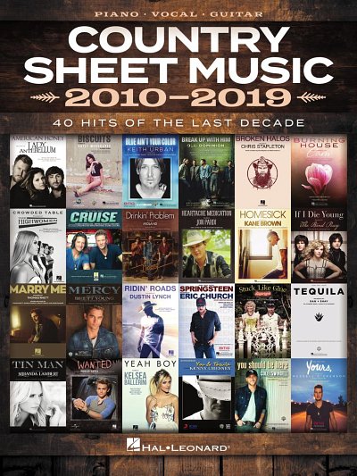 Country Sheet Music 2010-2019, GesKlaGitKey (SBPVG)