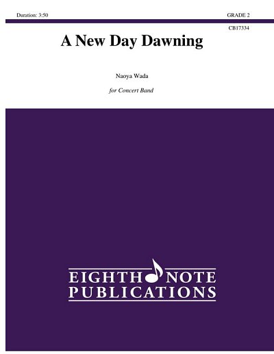 N. Wada: A New Day Dawning, Blaso (Pa+St)