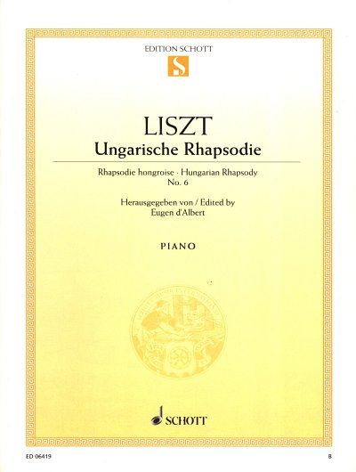 F. Liszt: Ungarische Rhapsodie, Klav
