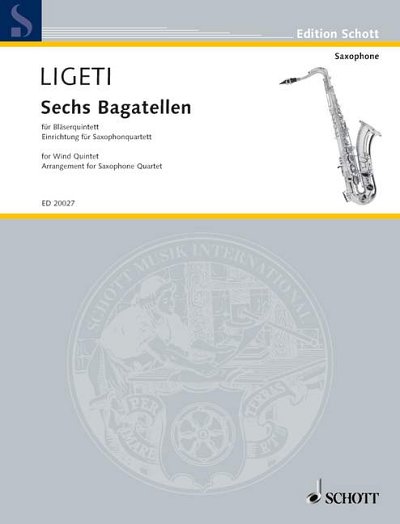 DL: G. Ligeti: Sechs Bagatellen (Pa+St)