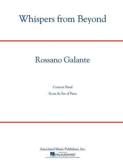 R. Galante: Whispers from Beyond, Blaso (Pa+St)