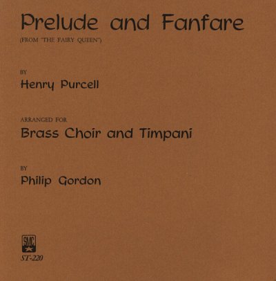 H. Purcell: Prelude and Fanfare, 9Blech (Pa+St)