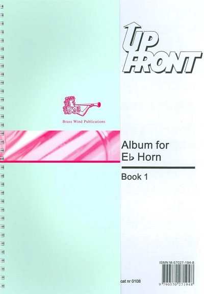 Up Front Album Eb Horn Book 1 (Bu)