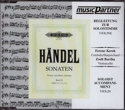 G.F. Händel: Sonaten für Violine und Basso contin, Viol (CD)