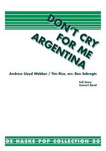A. Lloyd Webber: Don't cry for me Argentina , Brassb (Part.)