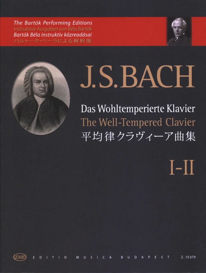 J.S. Bach: Das Wohltemperierte Klavier 1-2, Klav (0)