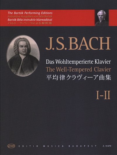 J.S. Bach: Das Wohltemperierte Klavier 1-2, Klav