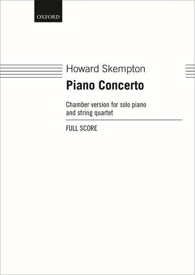 H. Skempton: Howard Skempton: Piano Concerto (Part.)