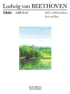 L. v. Beethoven: Trio Op. 87 (SAT or ATB), 3Sax