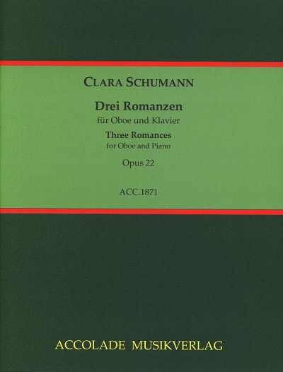 C. Schumann: Drei Romanzen op. 22, ObKlav (KlavpaSt)