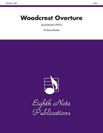 D. Marlatt: Woodcrest Overture, 5Blech (Pa+St)